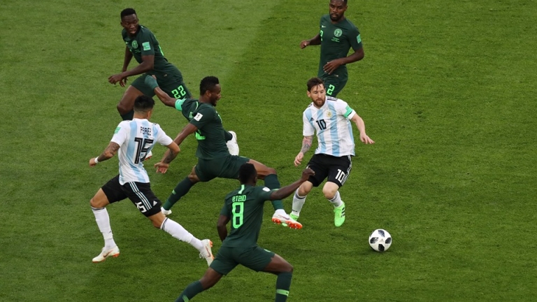 الأرجنتين تطيح بأحلام نيجيريا وتتأهل إلى مرحلة الكبار (فيديو)